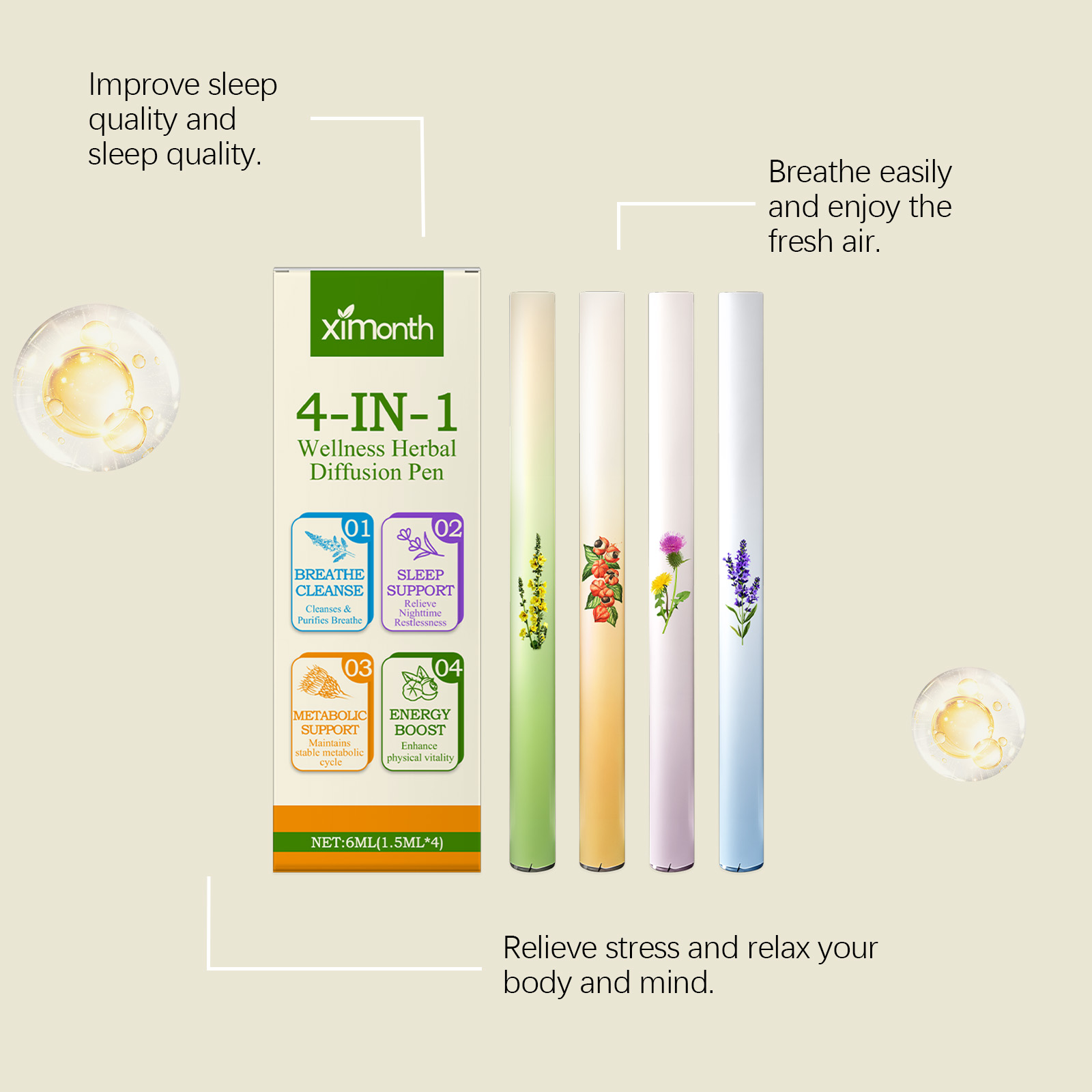 4 In 1 Herbal Energy Combo Sti - Herbal Wellness review and price