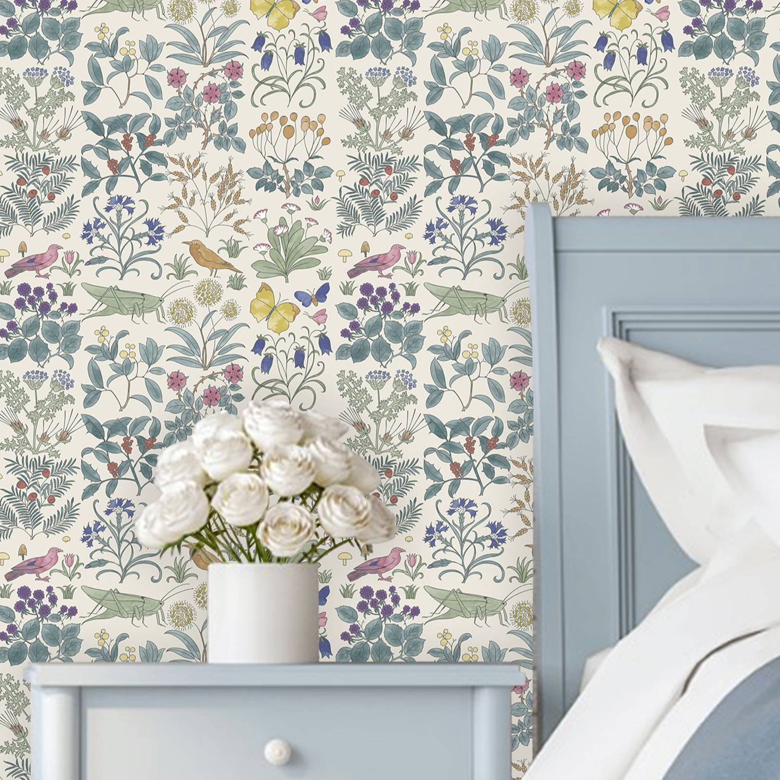 Apothecary's Garden Wallpaper  - Herbal Wallpaper review and price