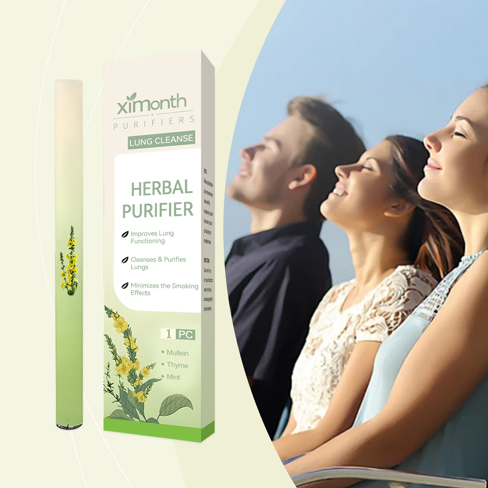 Natural Herbal Breathing Stick - Herbal Wellness review and price