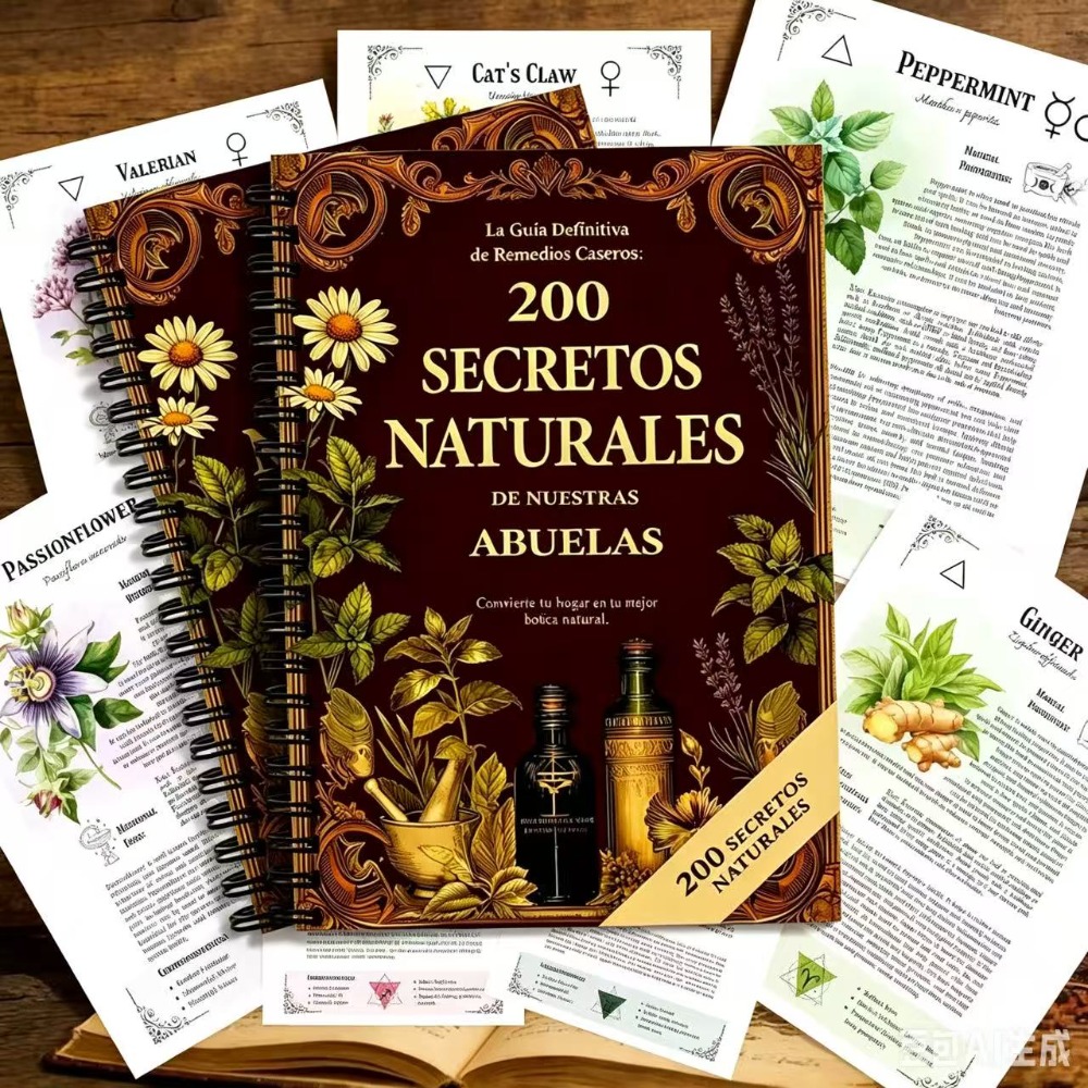 200 Natural Secrets A5 Spanish - Herbal Wellness review and price