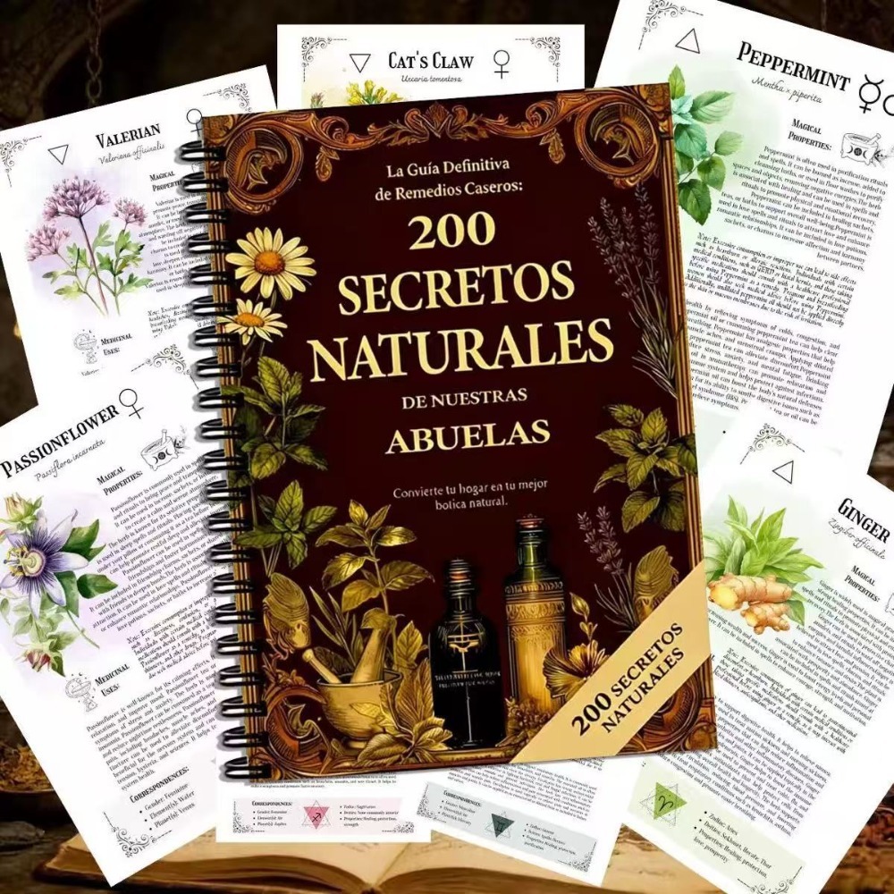 200 Natural Secrets A5 Spanish - Herbal Wellness review and price